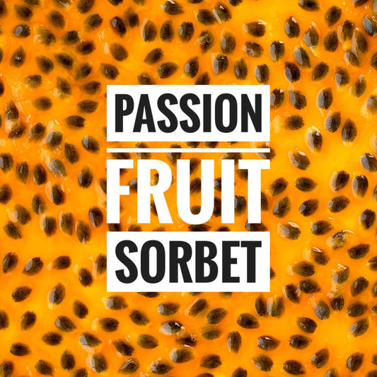 penny licks passion fruit sorbet pint tub